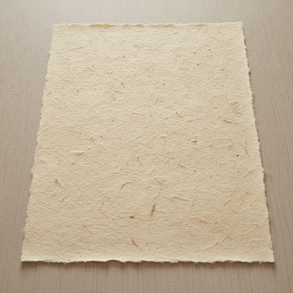 Handgeschöpftes Papier